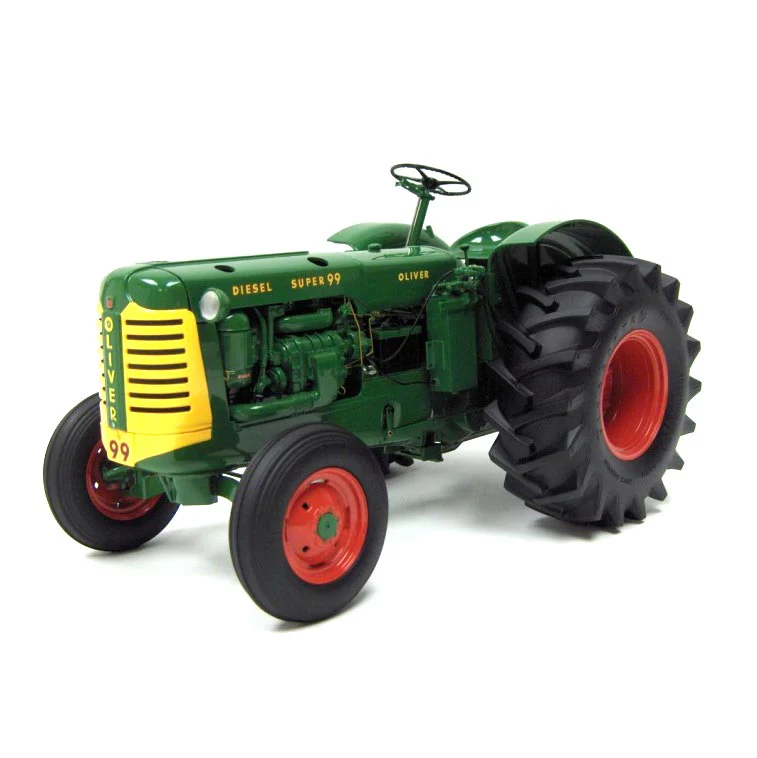 B12YF73 1/12 Oliver Super 99 Diesel Tractor by Franklin Mint Precision Models - Image 2