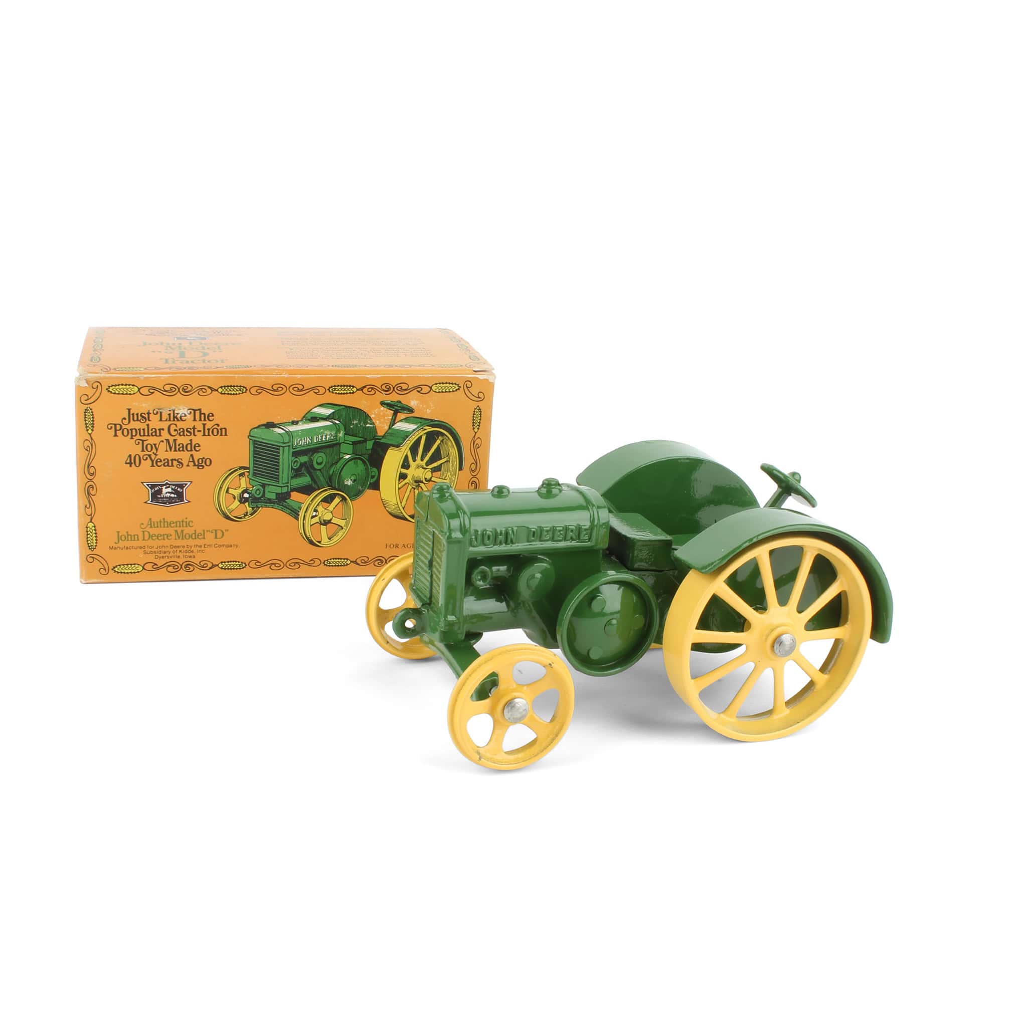 1/16 1923 John Deere "Old Style" D Tractor in Enclosed Box by ERTL