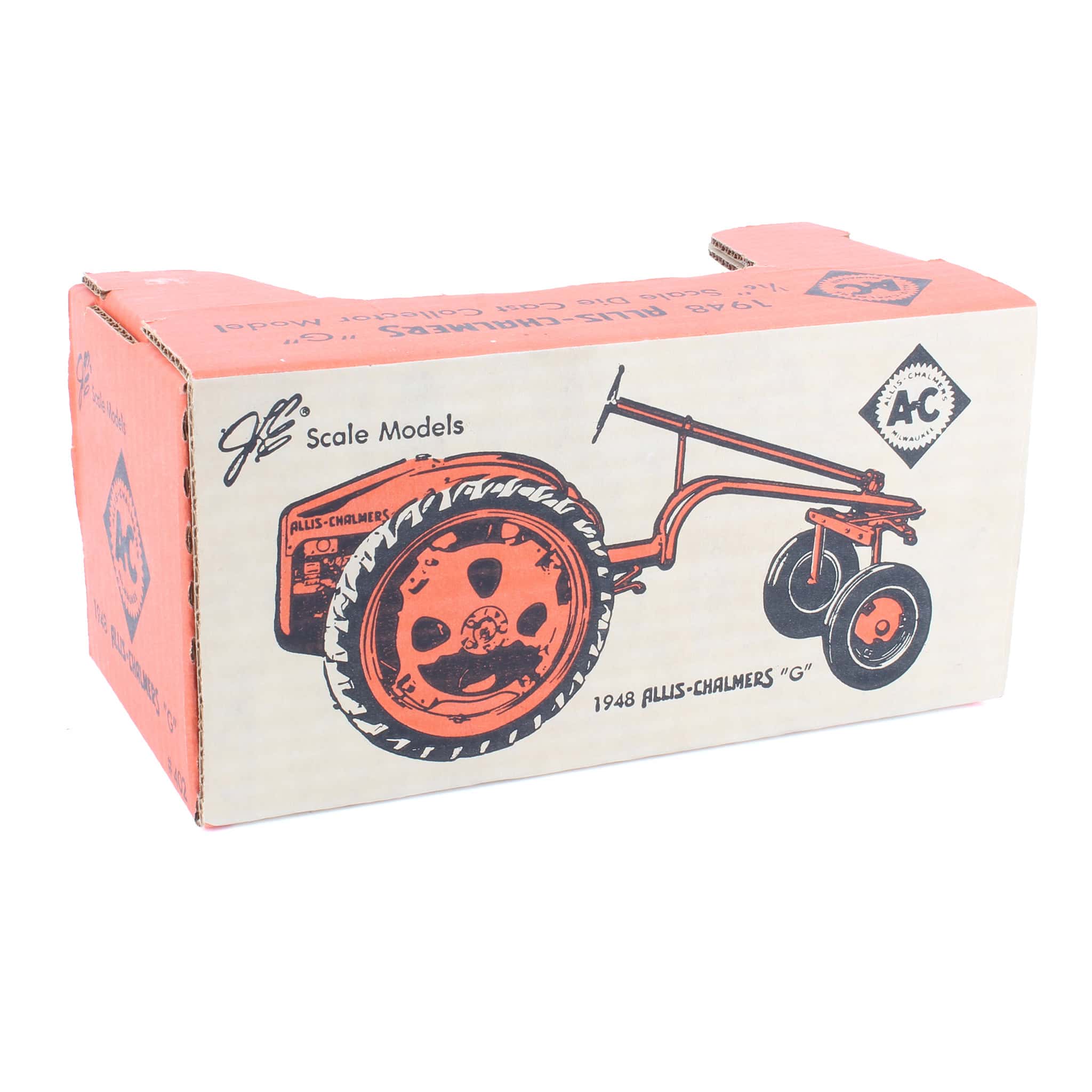 1/16 1948 Allis-Chalmers G Tractor with Plow, Made in the USA by Scale Models - Image 2