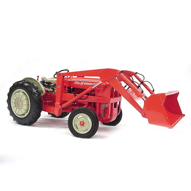 1/16 1957 Ford 641 Workmaster Tractor with 725 Loader, Precision Series #6 by ERTL - Image 4