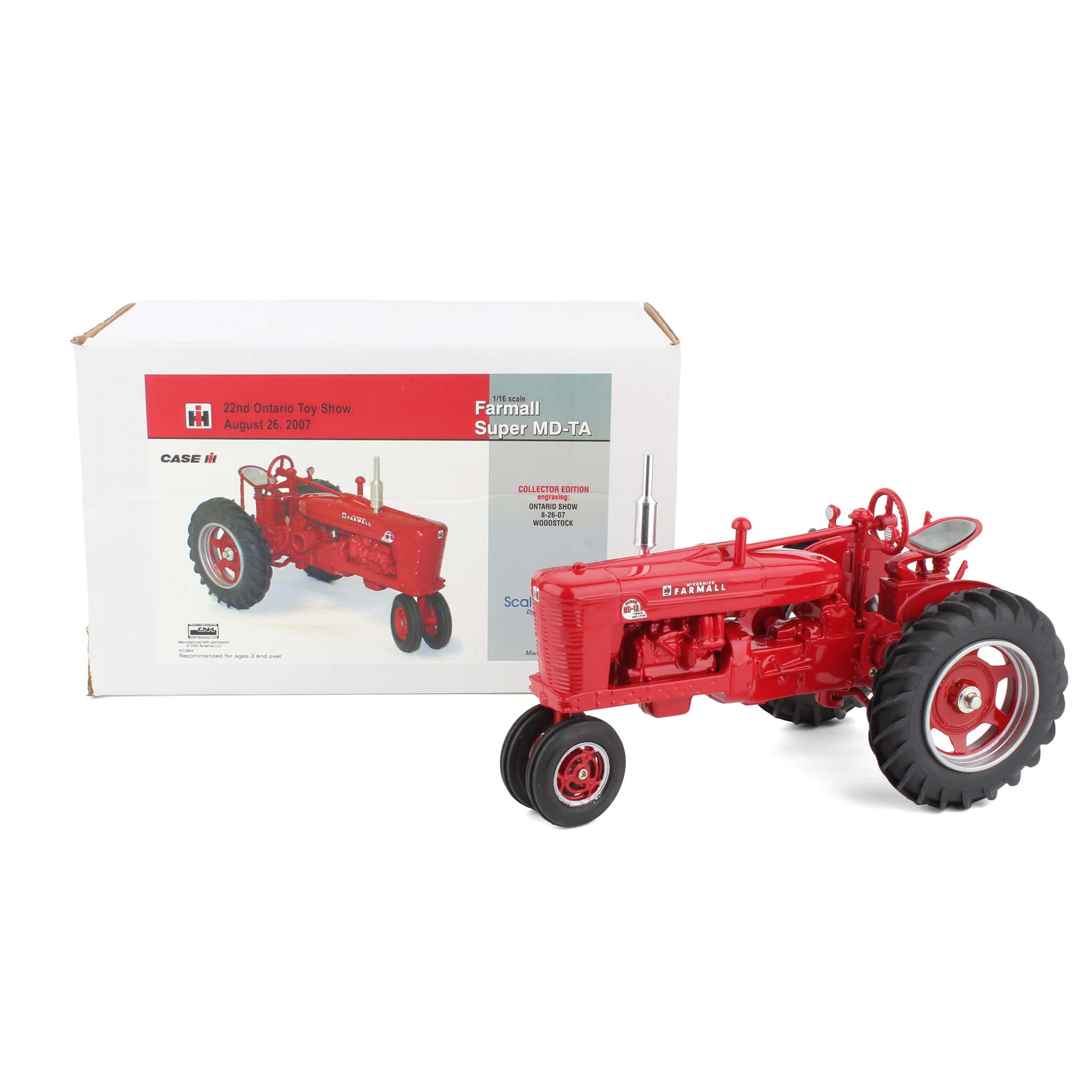 1/16 International Harvester Farmall Super MD-TA Tractor by Scale Models, 2007 22nd Ontario Canada Show
