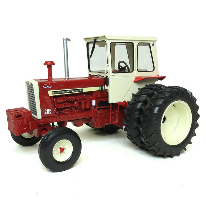 1/16 International 1206 Tractor with Wide Front, Duals, & Cab by ERTL, 50th Anniversary