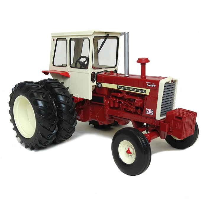 1/16 International 1206 Tractor with Wide Front, Duals, & Cab by ERTL, 50th Anniversary - Image 2