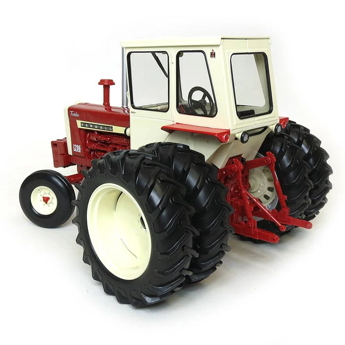 1/16 International 1206 Tractor with Wide Front, Duals, & Cab by ERTL, 50th Anniversary - Image 3