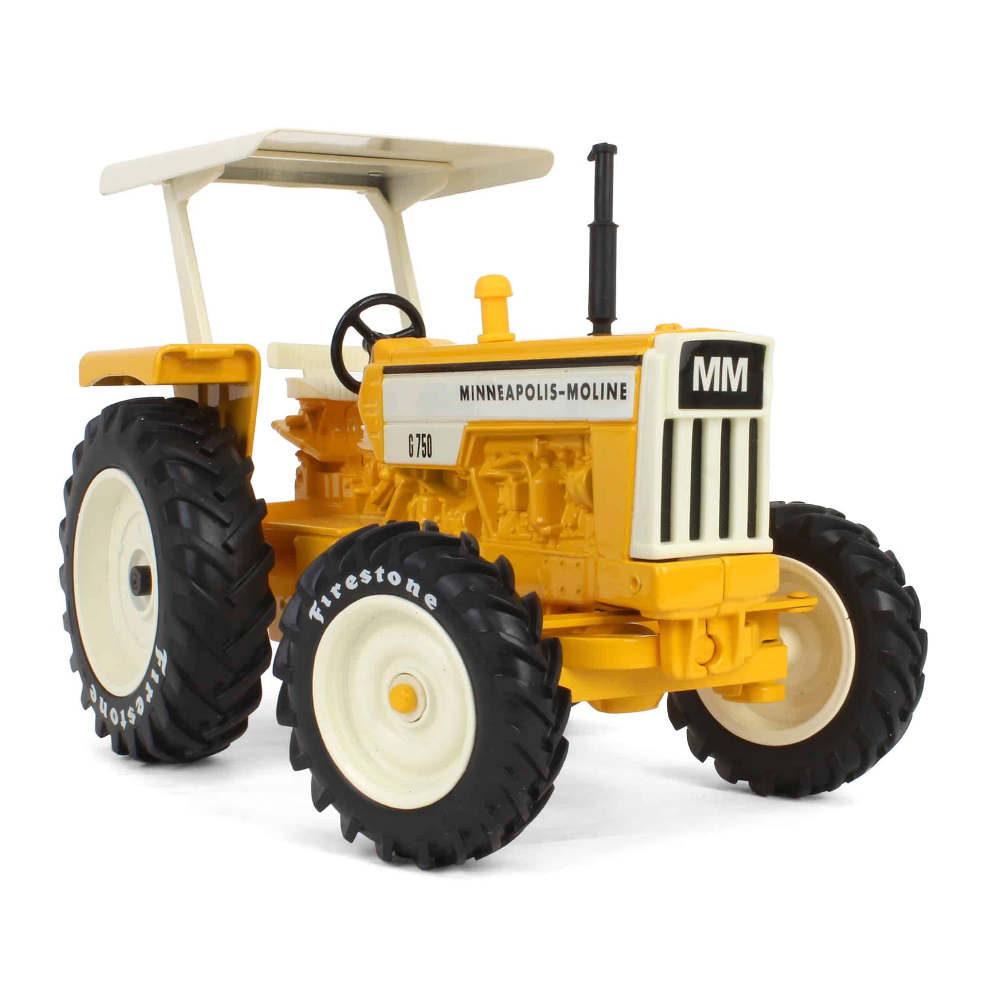 1/16 Minneapolis Moline G750 Tractor with ROPS & White Letter Firestone Tires by ERTL, #8 in Firestone Series - Image 3