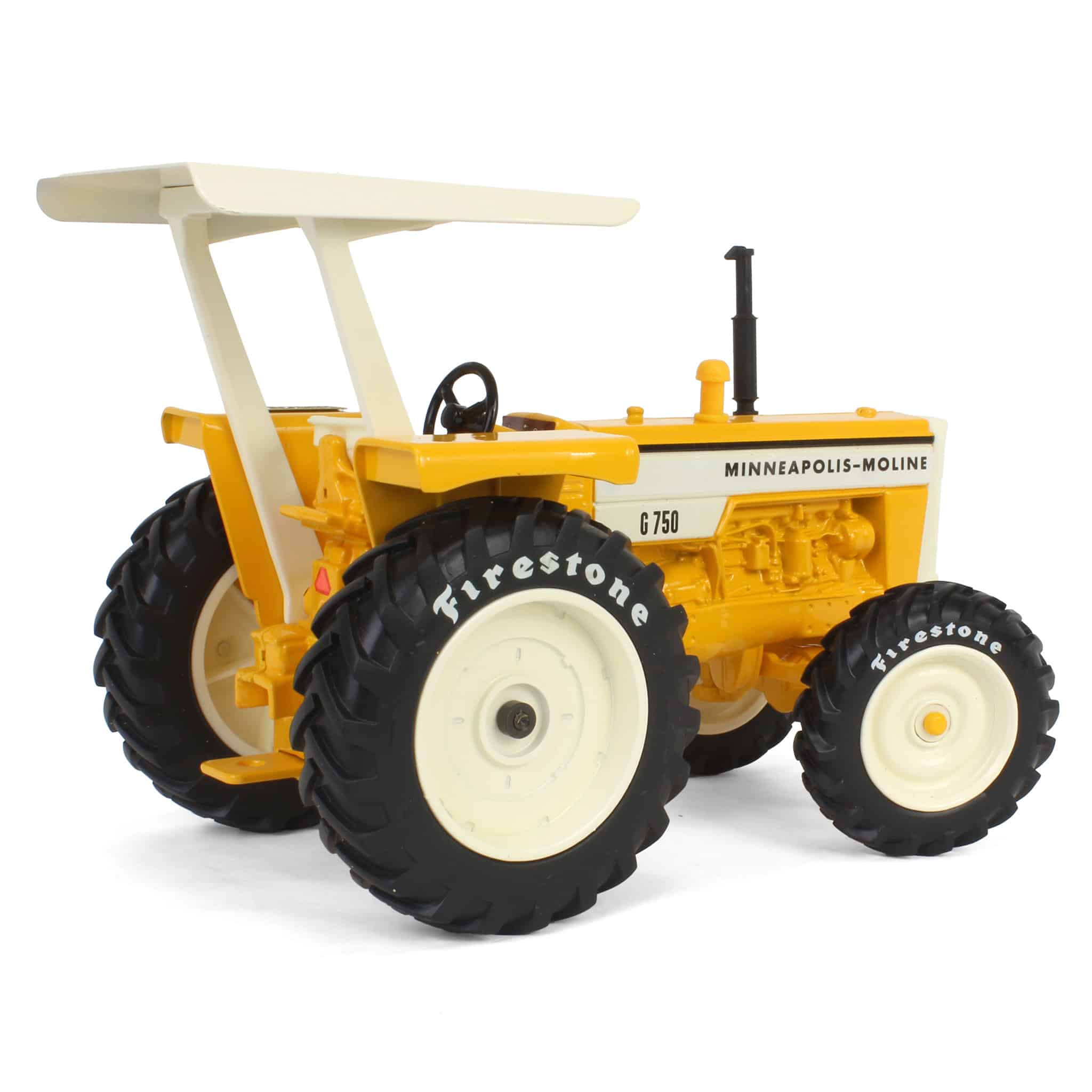 1/16 Minneapolis Moline G750 Tractor with ROPS & White Letter Firestone Tires by ERTL, #8 in Firestone Series - Image 4