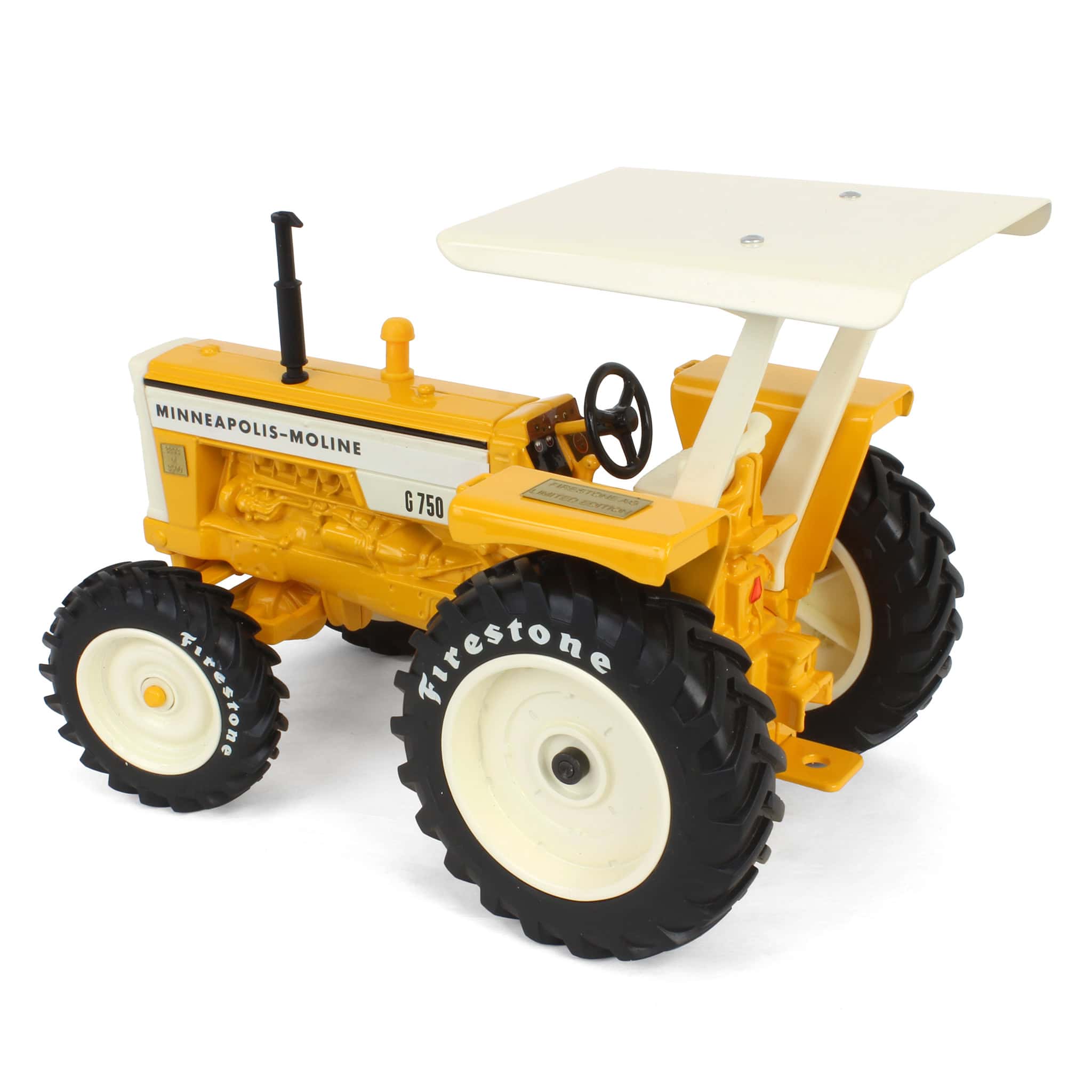 1/16 Minneapolis Moline G750 Tractor with ROPS & White Letter Firestone Tires by ERTL, #8 in Firestone Series - Image 5