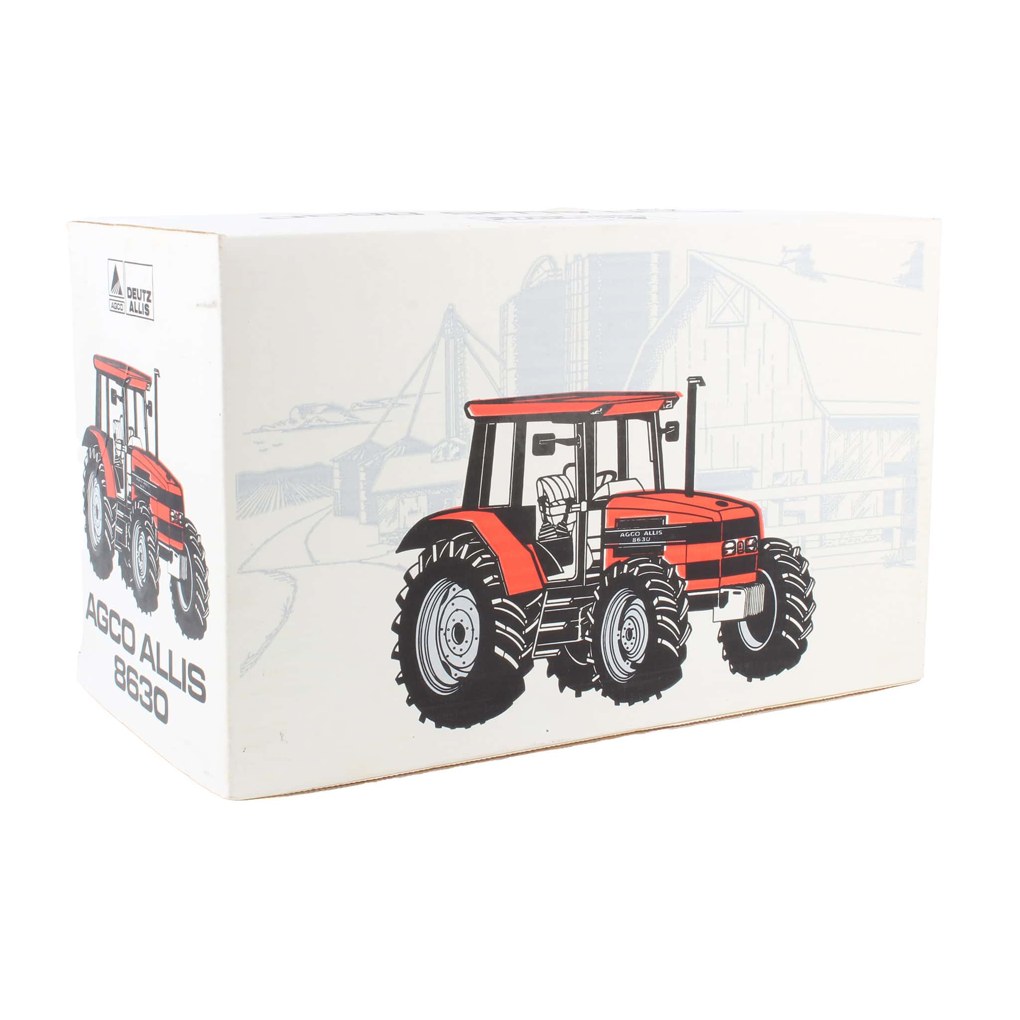1/16 AGCO Allis 8630 Tractor with MFD & Cab, 1992 Collector Edition, Made in the USA by Scale Models - Image 2