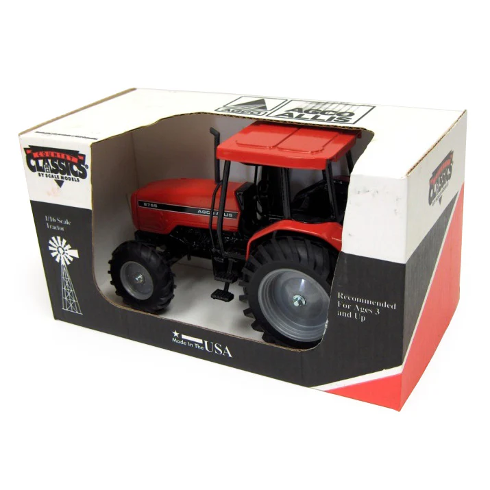 1/16 AGCO Allis 8765 Diecast Tractor with MFD, Made in the USA