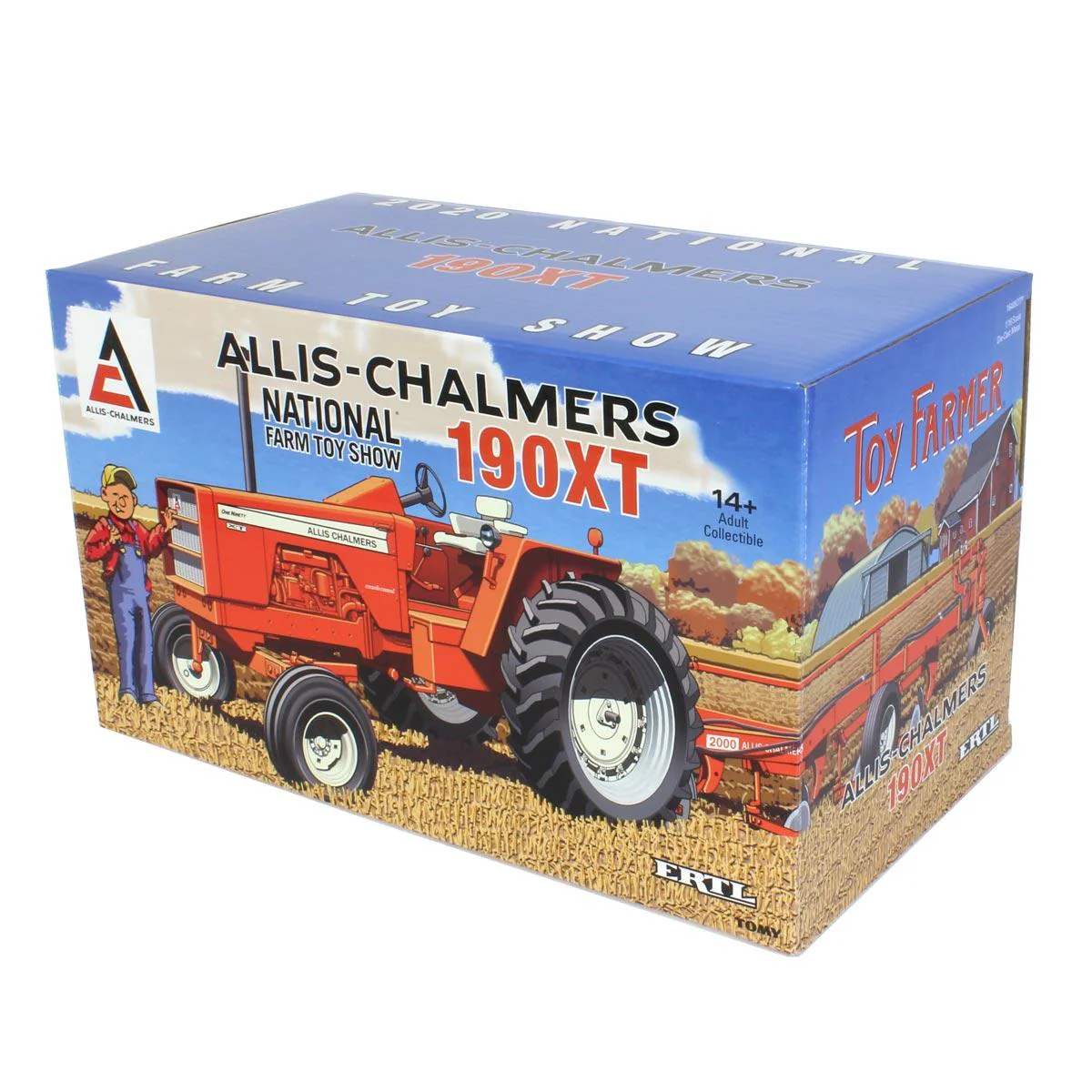1/16 Allis Chalmers 190XT Tractor by ERTL, 2020 National Farm Toy Show Limited Edition - Image 8