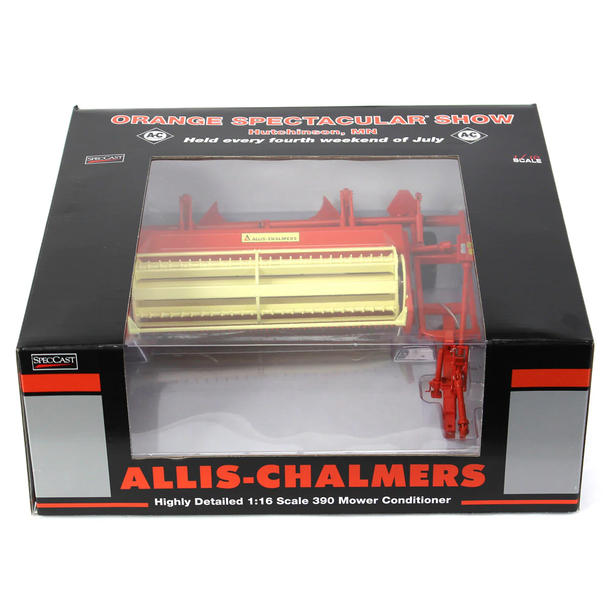 1/16 Allis Chalmers 390 Mower Conditioner, 2023 Orange Spectacular Show - Image 6
