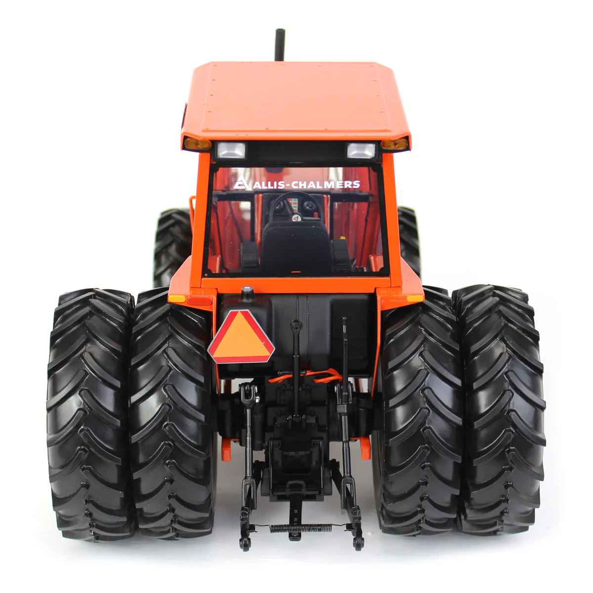1/16 Allis Chalmers 6070 Tractor with FWA, Rear Duals, Loader & Cab by SpecCast, 2024 Lafayette Farm Toy Show - Image 7