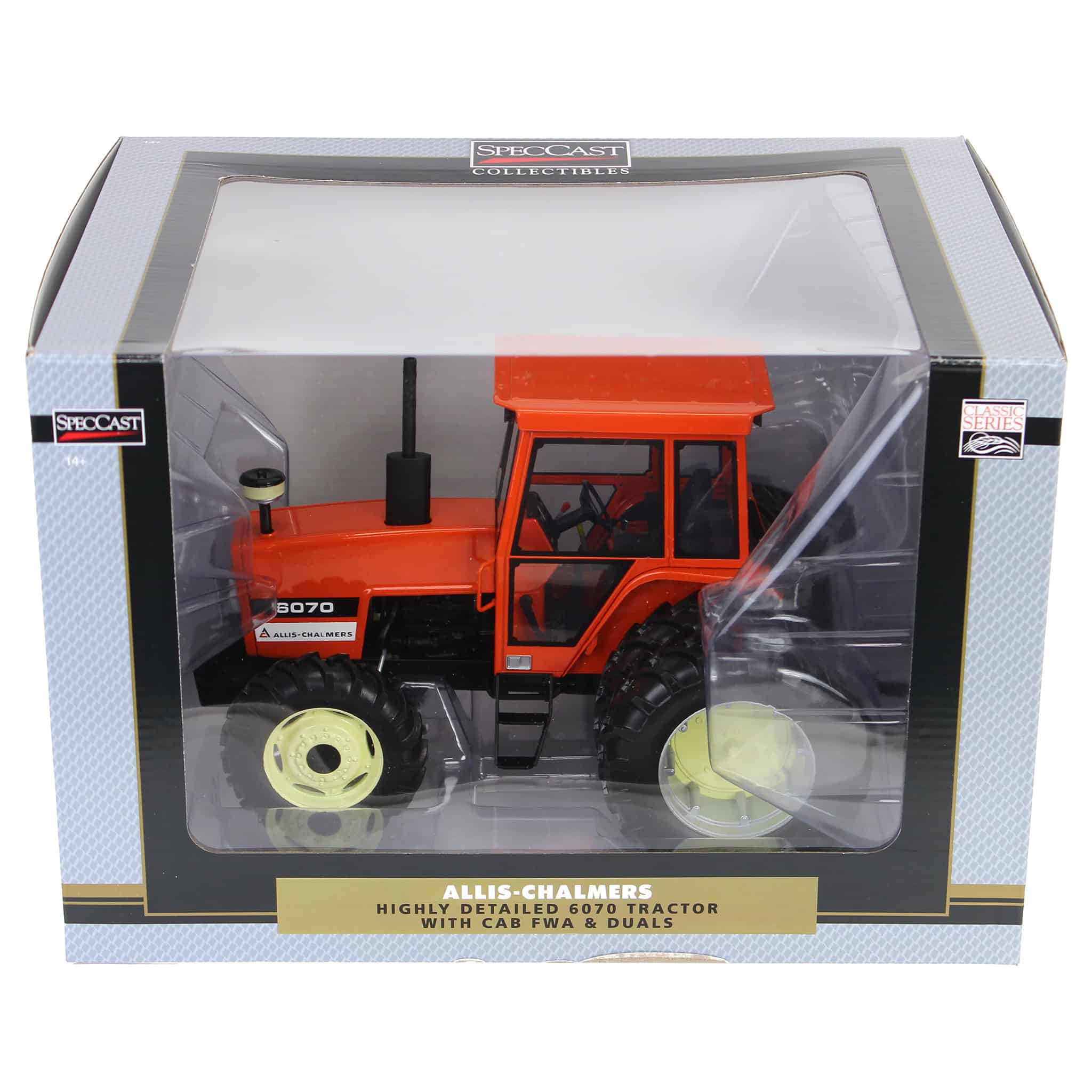 1/16 Allis Chalmers 6070 Tractor with Cab, FWA & Duals by SpecCast - Image 5