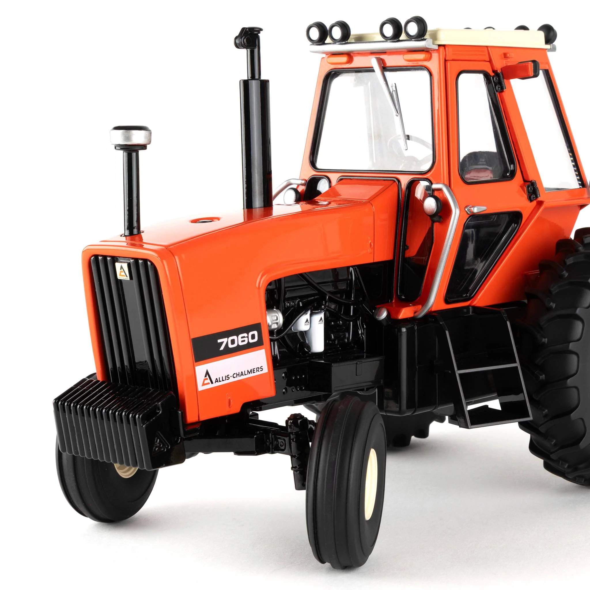1/16 Allis Chalmers 7060 2WD Tractor with Acousta Cab II & Black Chassis, ERTL Prestige Collection - Image 2