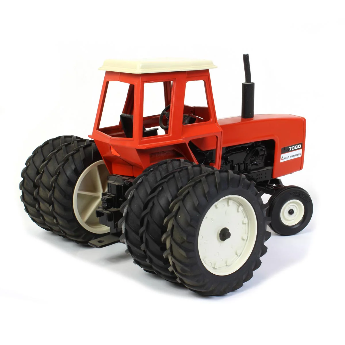 1/16 Allis Chalmers 7080 Tractor with Triples by ERTL, 1995 Summer Farm Toy Show - Image 2