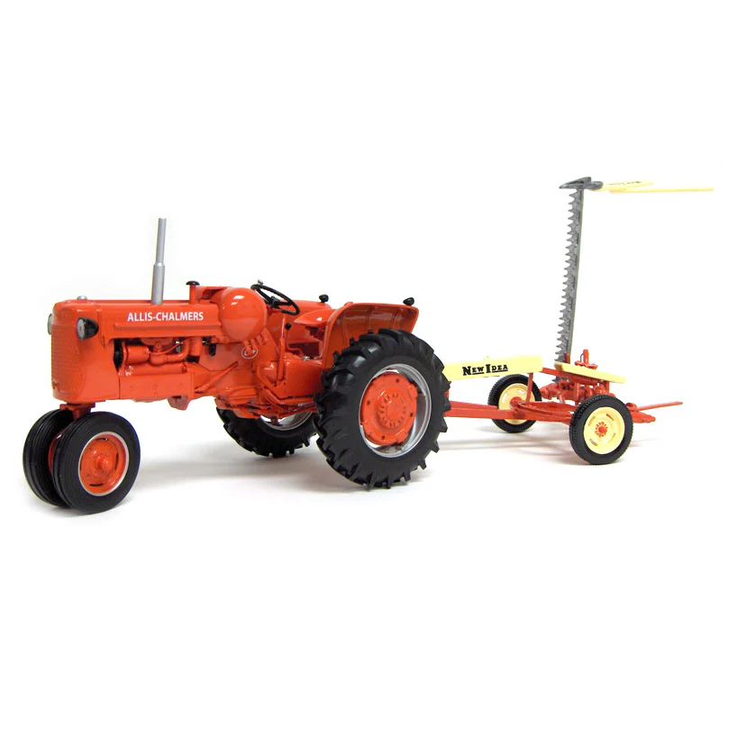 1/16 Allis Chalmers D-14 LP Gas Tractor with New Idea 254 Sickle Bar Mower by SpecCast