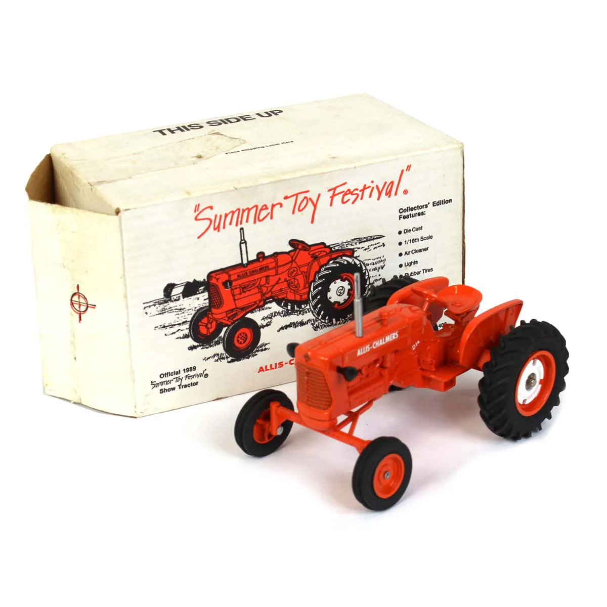 1/16 Allis Chalmers D14 WF Tractor, 1989 Summer Toy Festival Collector's Edition by SpecCast - Image 3