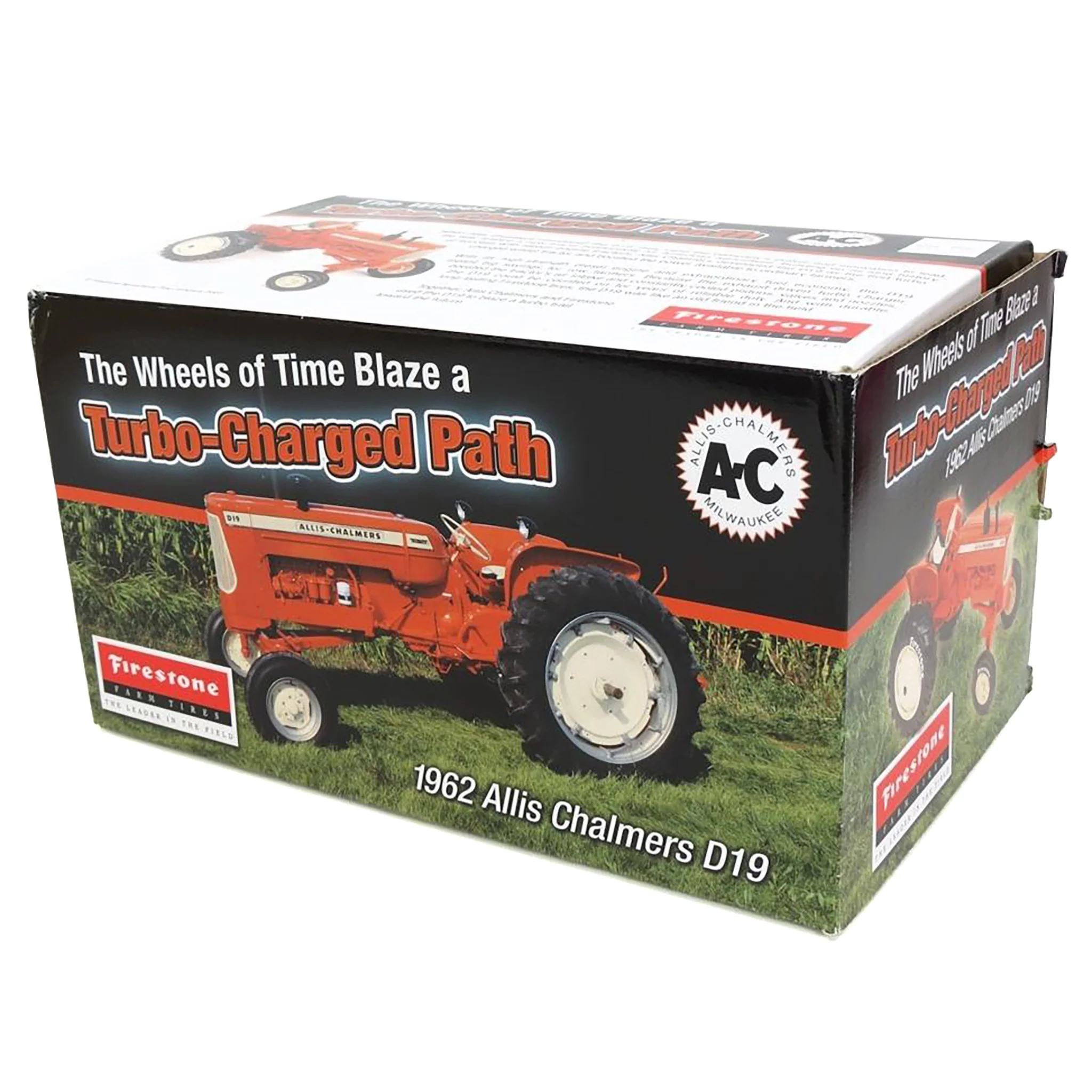 1/16 Allis Chalmers D19 Tractor with Wide Front by ERTL, Firestone Limited Edition