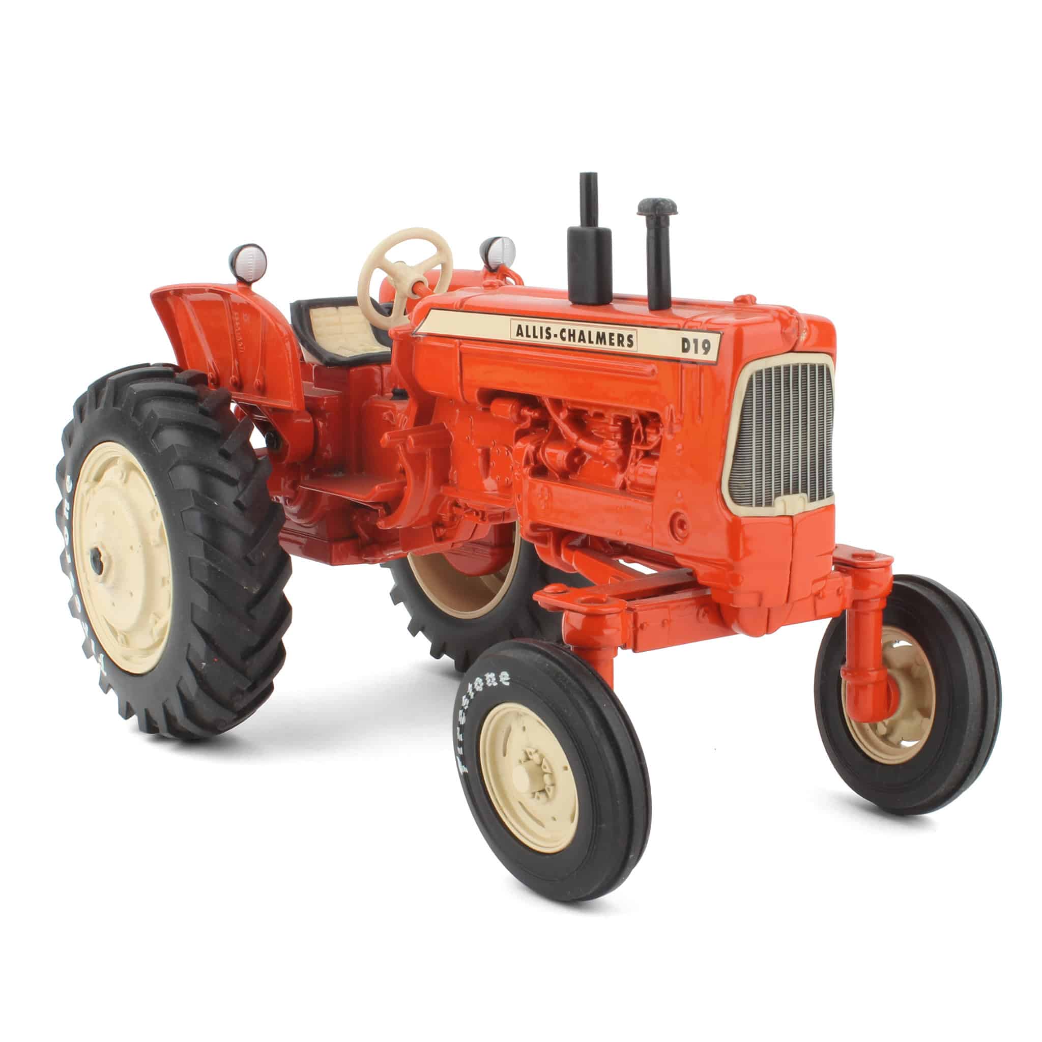 1/16 Allis Chalmers D19 Tractor with Wide Front by ERTL, Firestone Limited Edition - Image 4