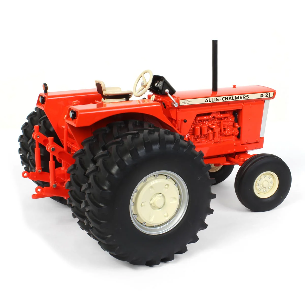1/16 Allis Chalmers D21 Turbo Diesel Tractor with Rear Duals, 2020 National Farm Toy Museum - Image 3