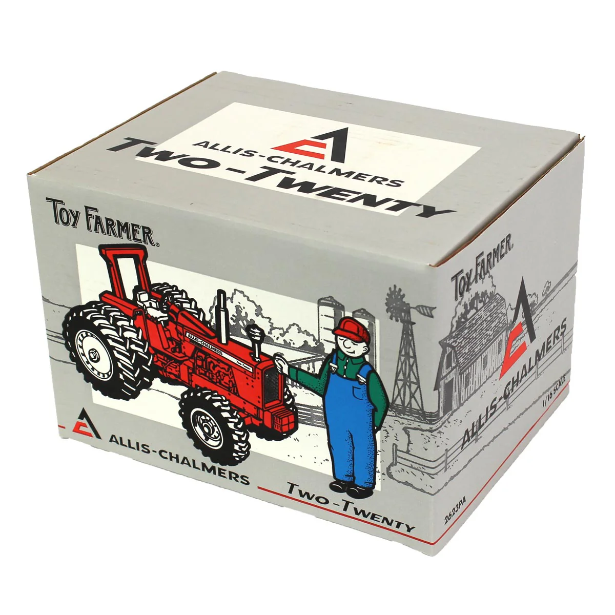 1/16 Allis Chalmers Two-Twenty Tractor with Duals & ROPS by ERTL, 1995 National Farm Toy Show - Image 5