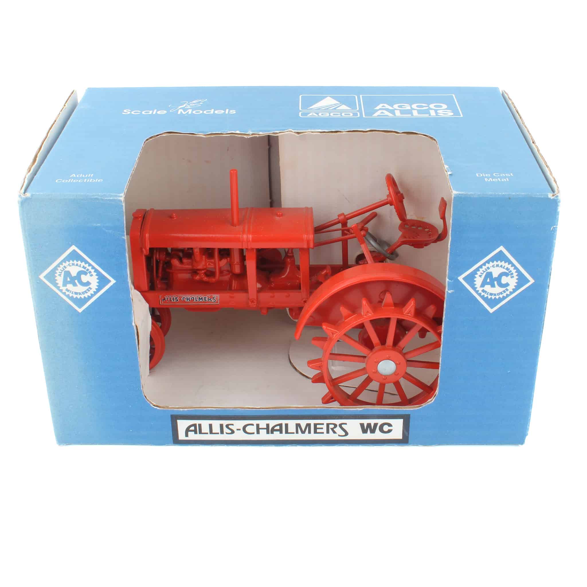 1/16 Allis Chalmers WC Tractor with Narrow Front on Steel Wheels by Scale Models