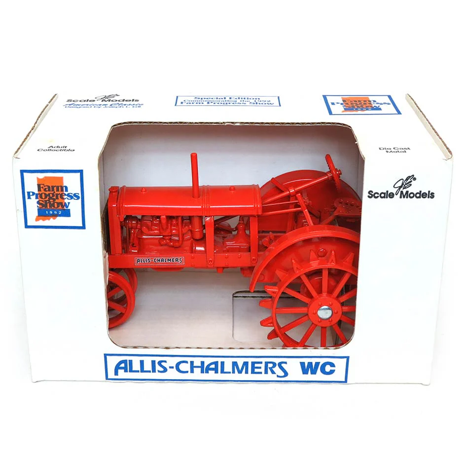 1/16 Allis Chalmers WC Tractor with Steel Wheels by Scale Models, 1992 Farm Progress Show