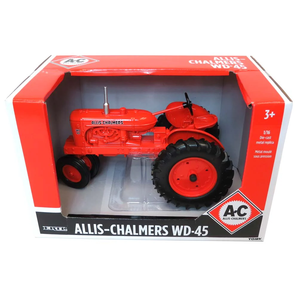 1/16 Allis Chalmers WD-45 Tractor with Narrow Front by ERTL - Image 4
