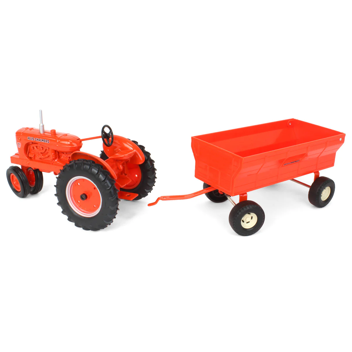 1/16 Allis Chalmers WD-45 Tractor with Flare Box Wagon by ERTL - Image 5