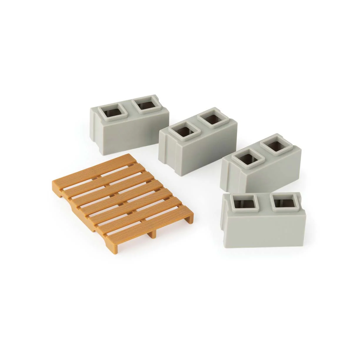 1/16 Big Farm Bobcat S450 Skid Steer Set with Accessories - Image 6