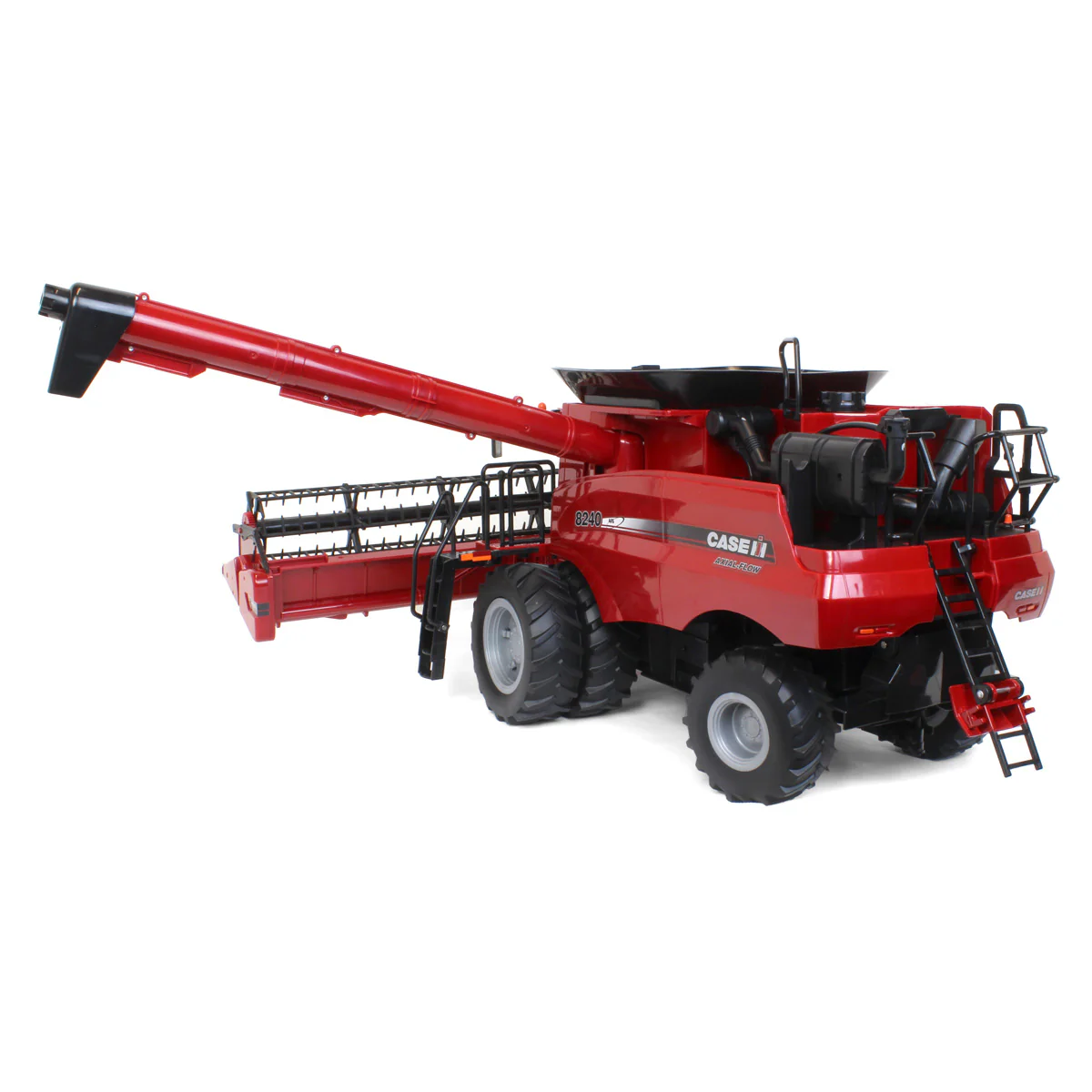 1/16 Big Farm Case IH 8240 Combine with Corn Head & Grain Head - Image 4