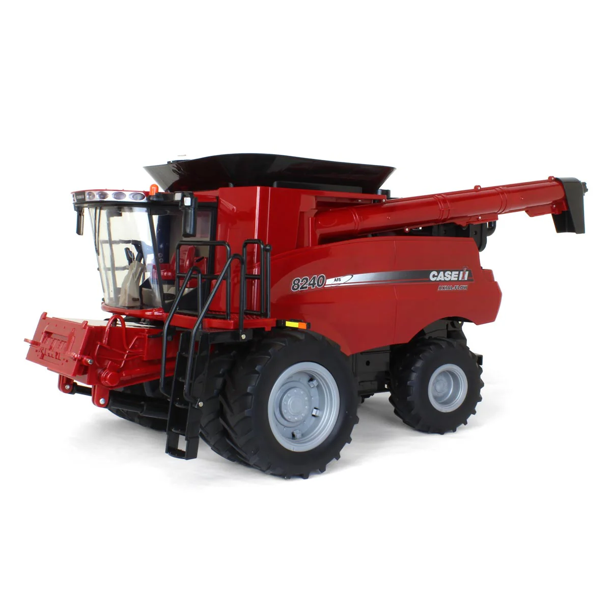 1/16 Big Farm Case IH 8240 Combine with Corn Head & Grain Head - Image 7