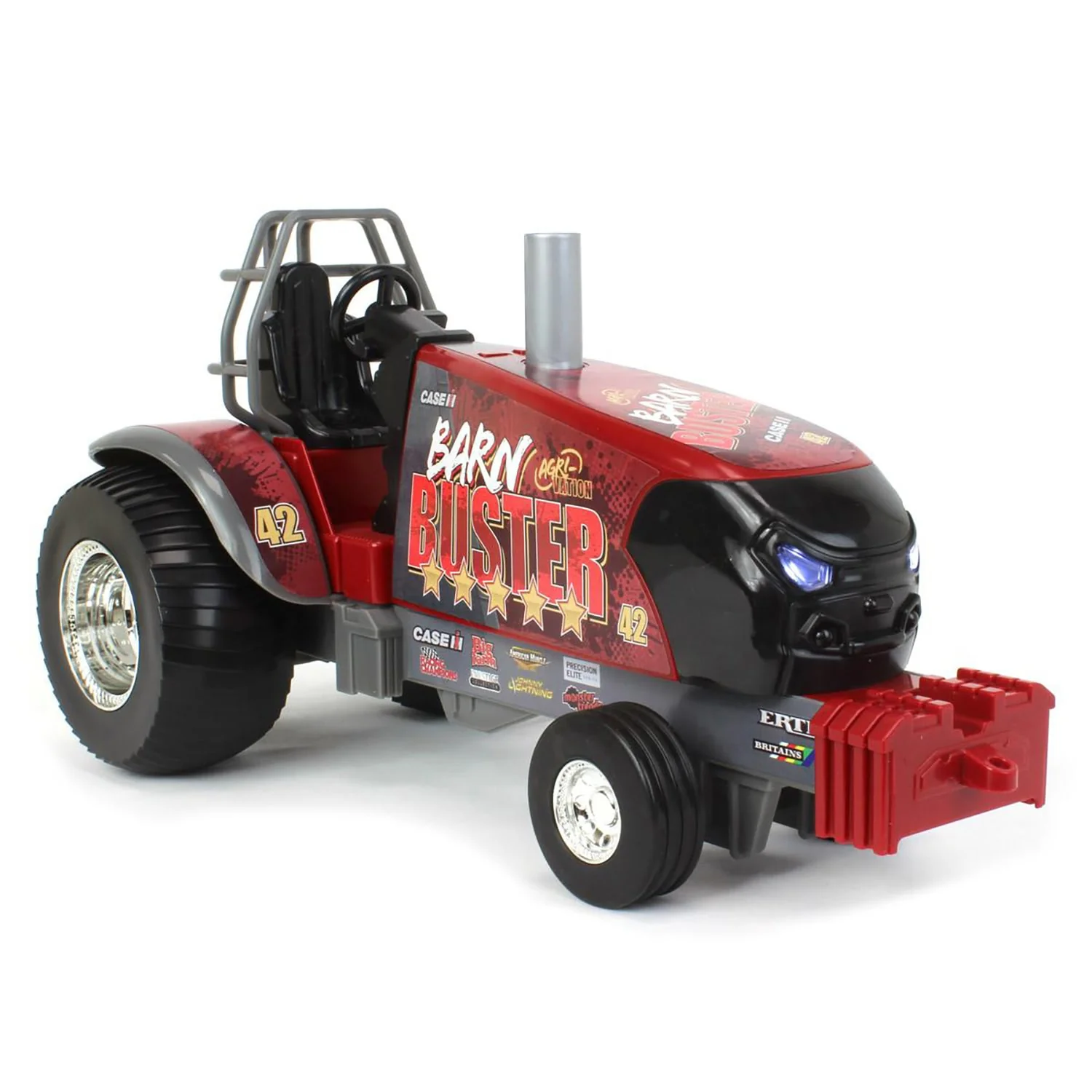 1/16 Big Farm Case IH Barn Buster Pulling Tractor by ERTL - Image 2