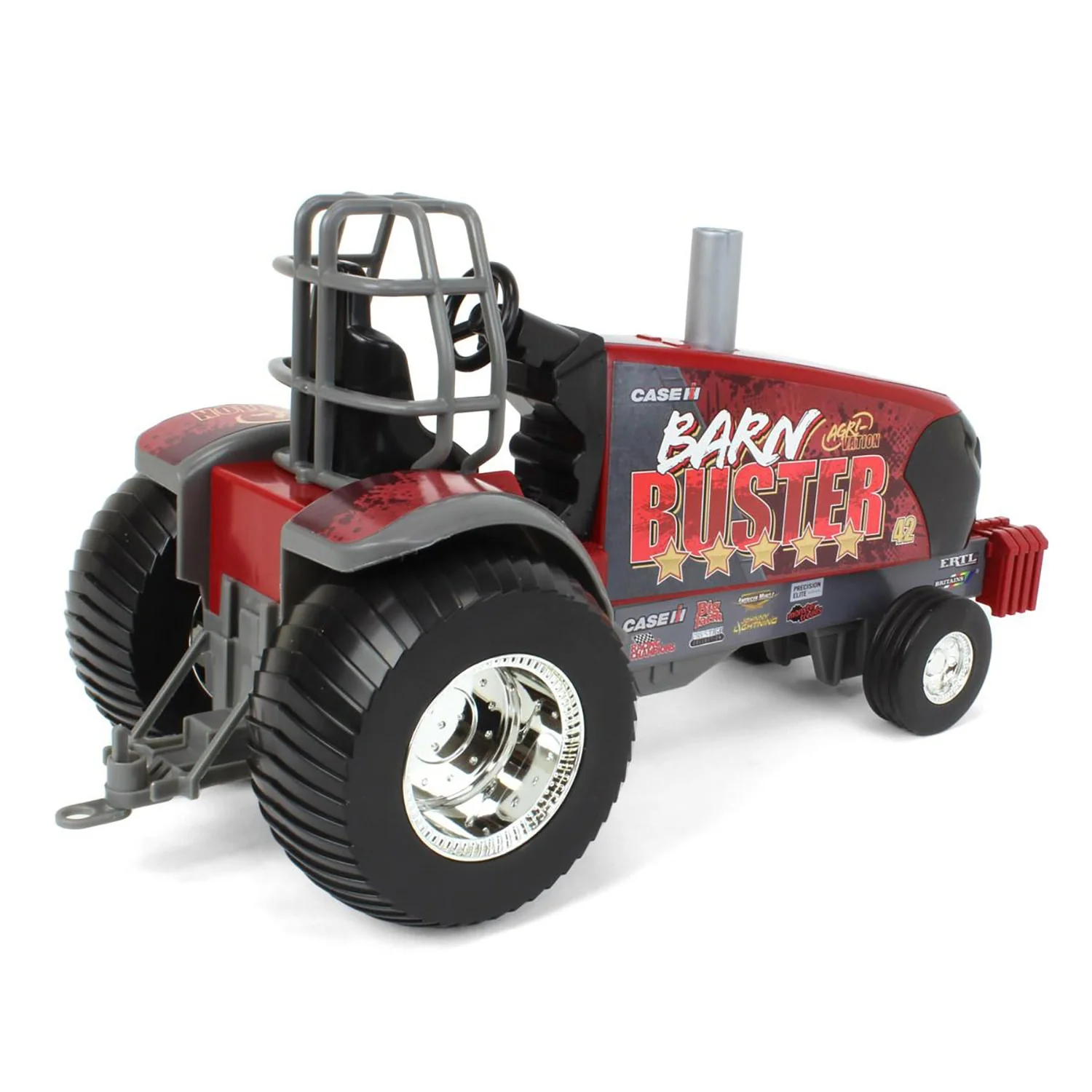1/16 Big Farm Case IH Barn Buster Pulling Tractor by ERTL - Image 3