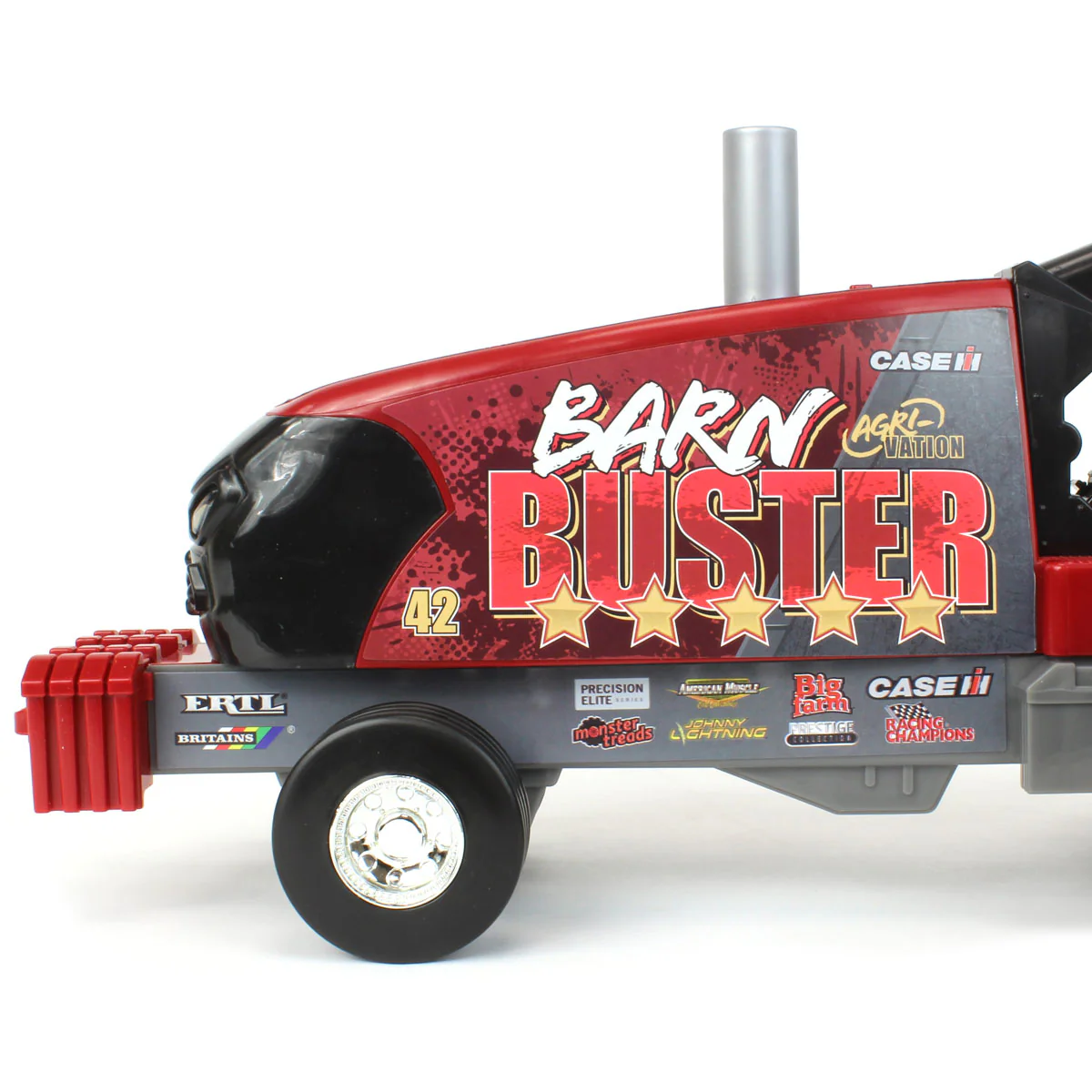 1/16 Big Farm Case IH Barn Buster Pulling Tractor by ERTL - Image 8