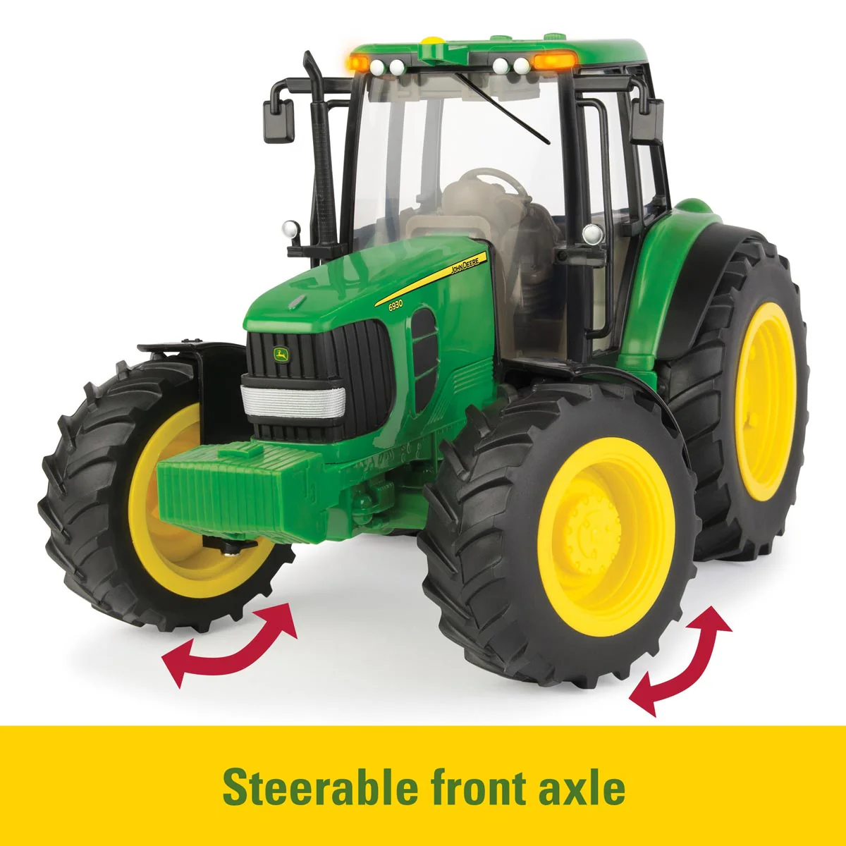 1/16 John Deere 6930 Premium Tractor with Green Dump Wagon, ERTL Big Farm - Image 4