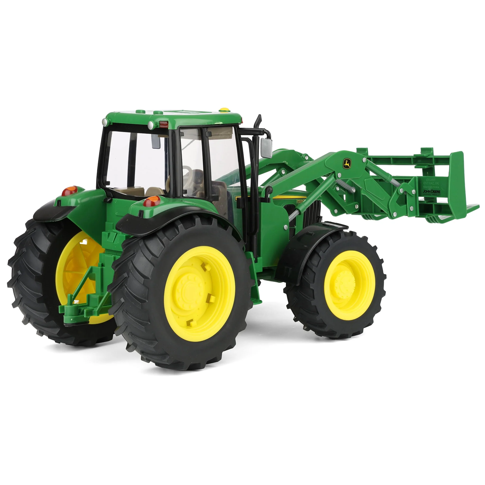 1/16 Big Farm John Deere 7330 with Bale Mover & Bale - Image 3