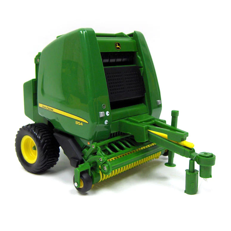 1/16 Big Farm John Deere 854 Round Baler with 2 Round Bales - Image 2