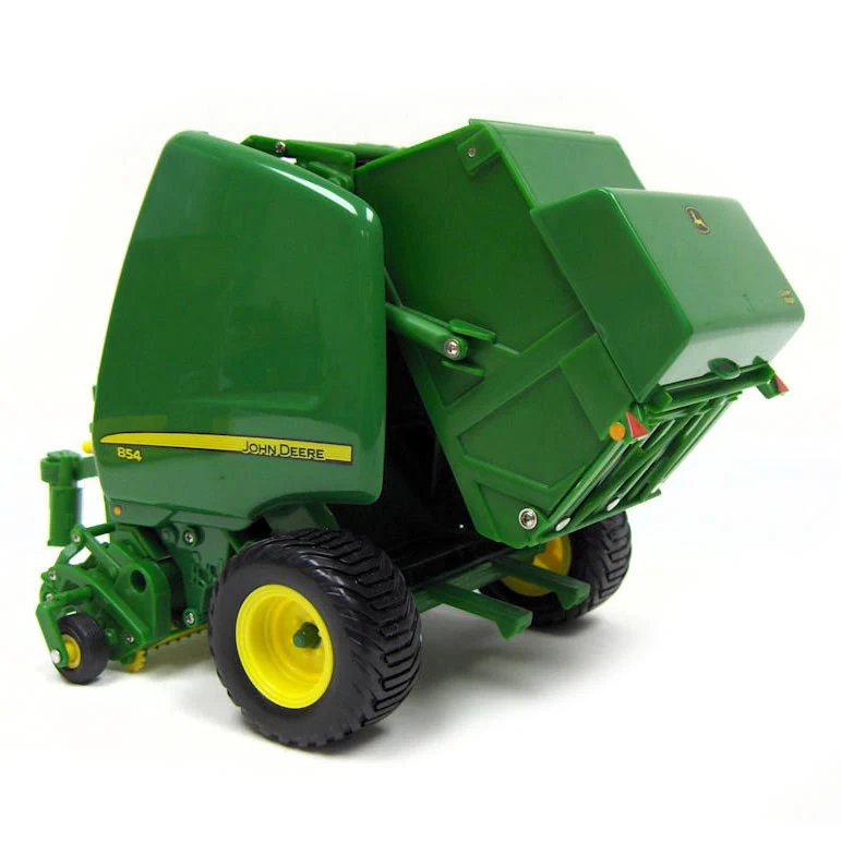 1/16 Big Farm John Deere 854 Round Baler with 2 Round Bales - Image 4