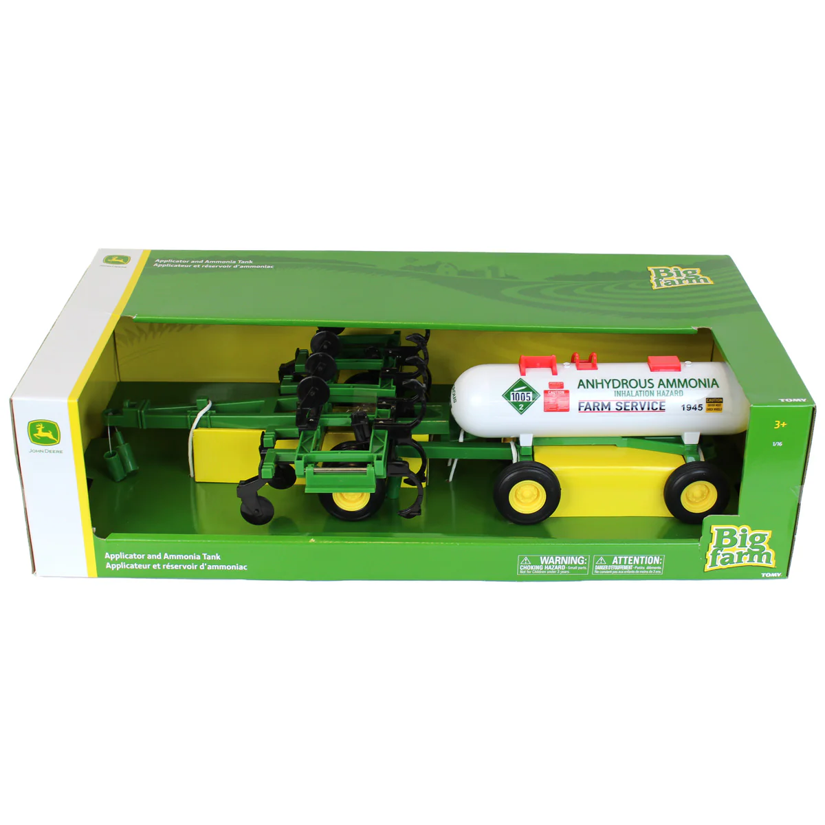 1/16 Big Farm John Deere Applicator with Anhydrous Ammonia Tank - Image 5