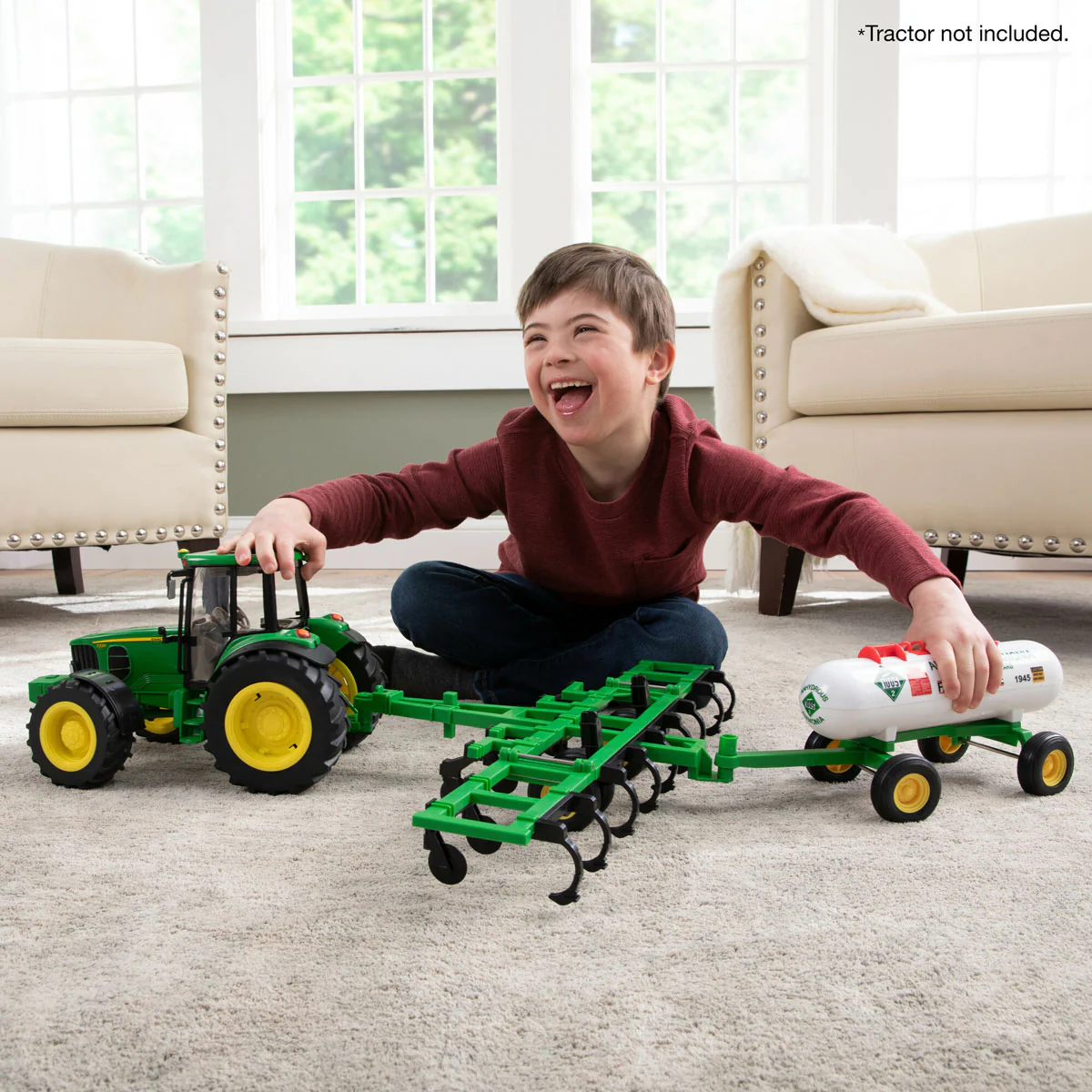 1/16 Big Farm John Deere Applicator with Anhydrous Ammonia Tank - Image 6