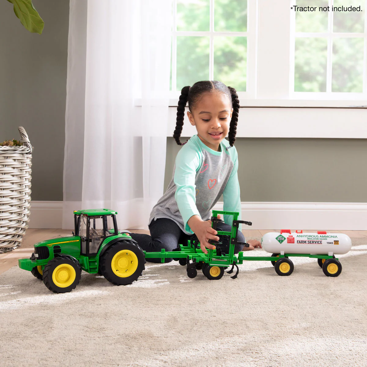 1/16 Big Farm John Deere Applicator with Anhydrous Ammonia Tank - Image 7