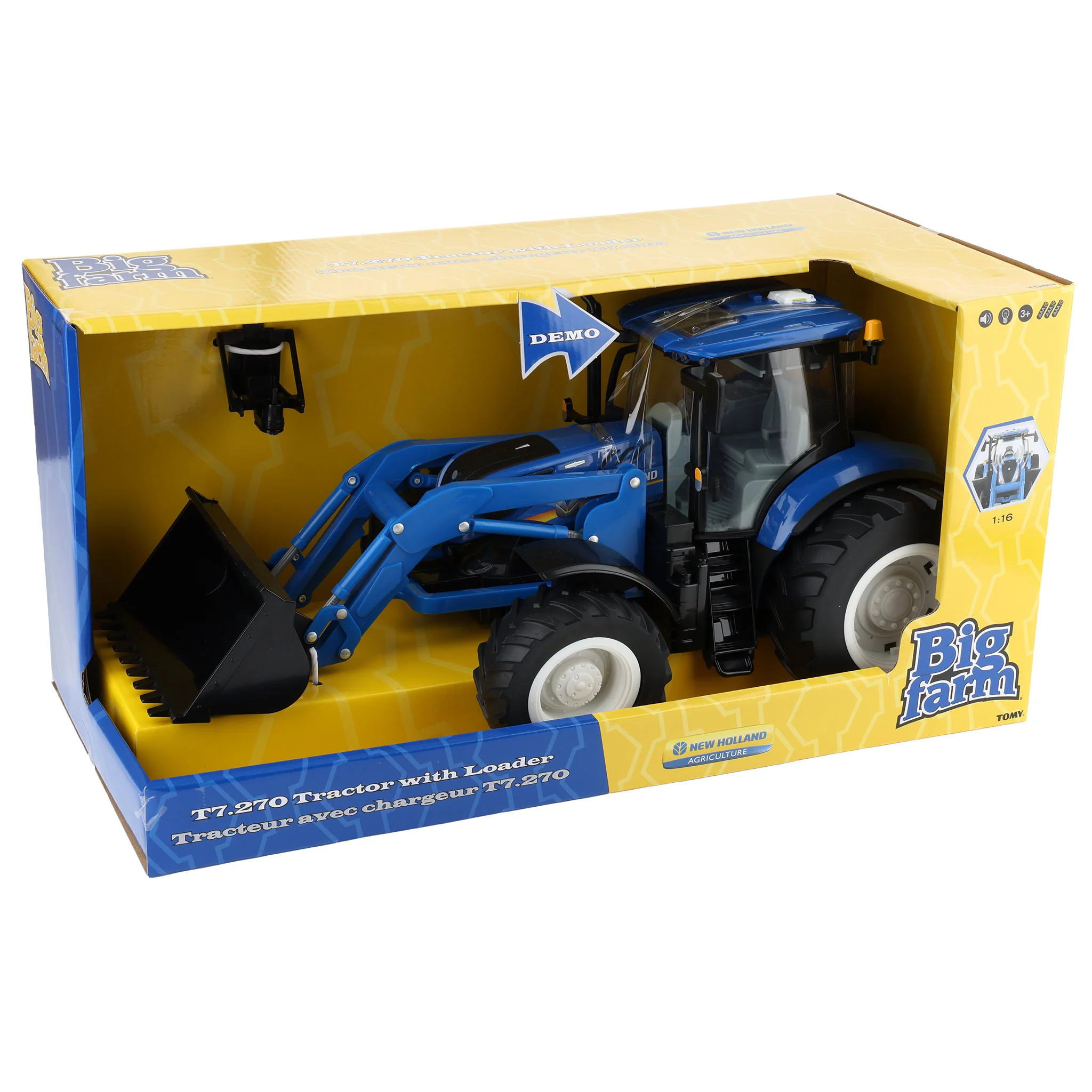 1/16 Big Farm New Holland T7.270 Tractor with Loader - Image 7