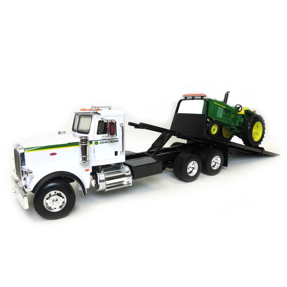 1/16 Big Farm Peterbilt Rollback with John Deere 4020 Tractor - Image 2