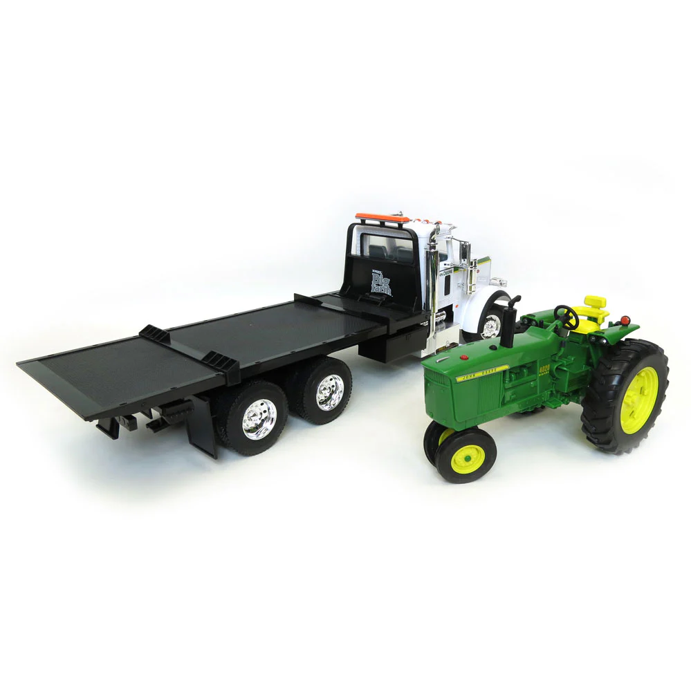 1/16 Big Farm Peterbilt Rollback with John Deere 4020 Tractor - Image 3