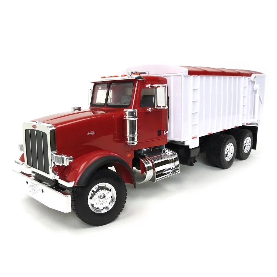 1/16 Big Farm Red Peterbilt 367 Truck with Grain Box and Red Tarp by ERTL