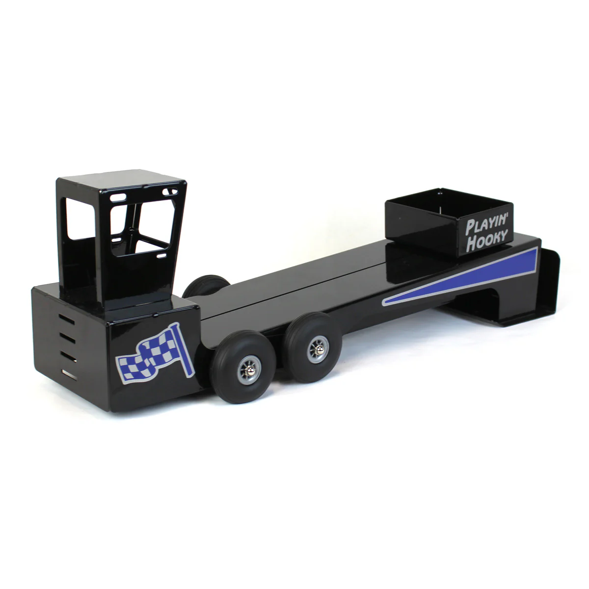 1/16 Black Steel Pulling Sled with Cab - Image 3