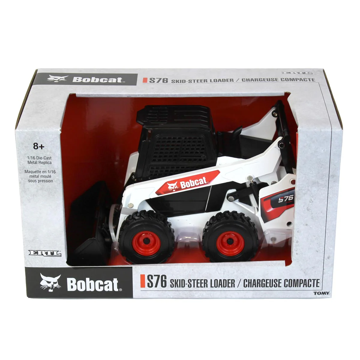 1/16 Bobcat S76 Skid Steer Loader by ERTL - Image 6