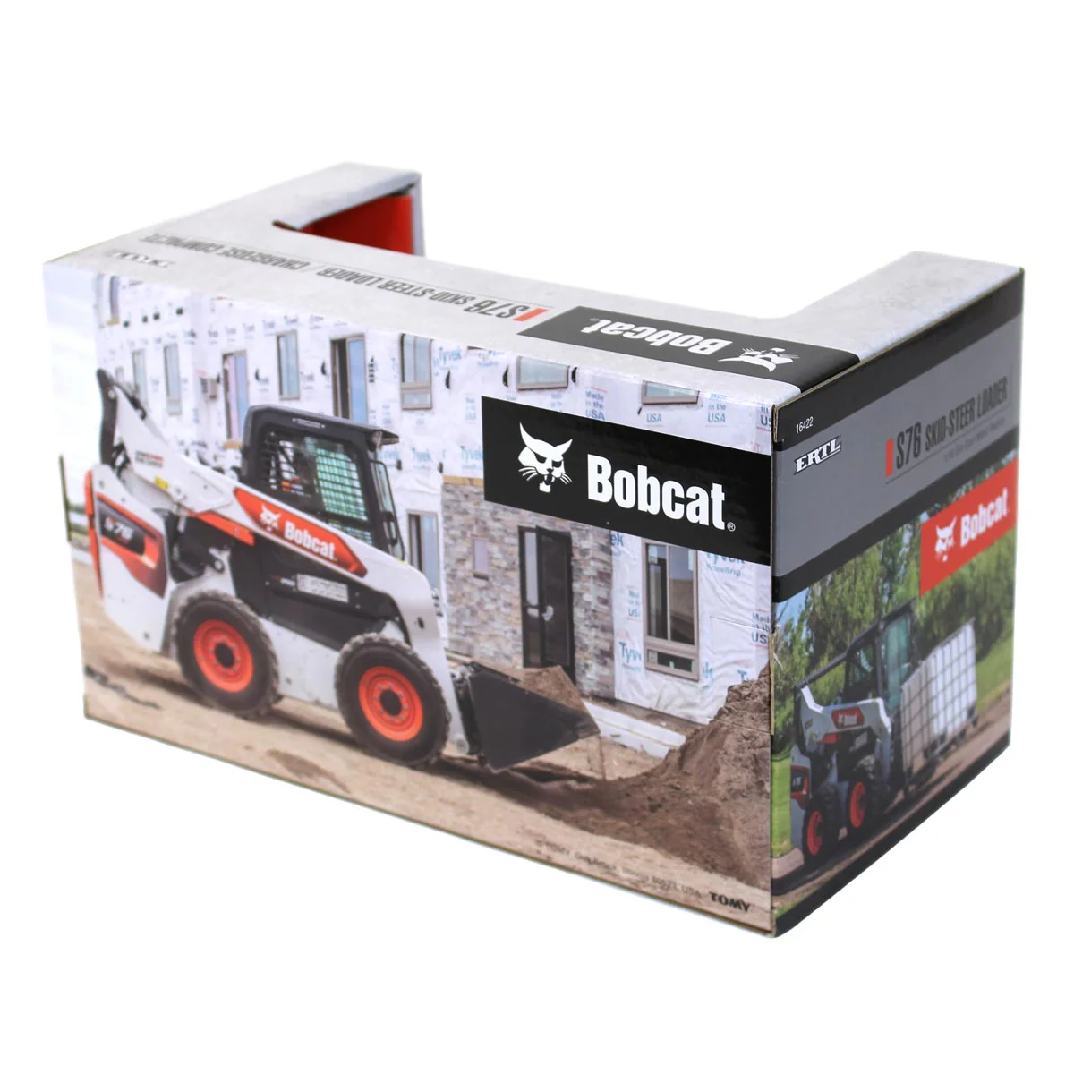 1/16 Bobcat S76 Skid Steer Loader by ERTL - Image 7