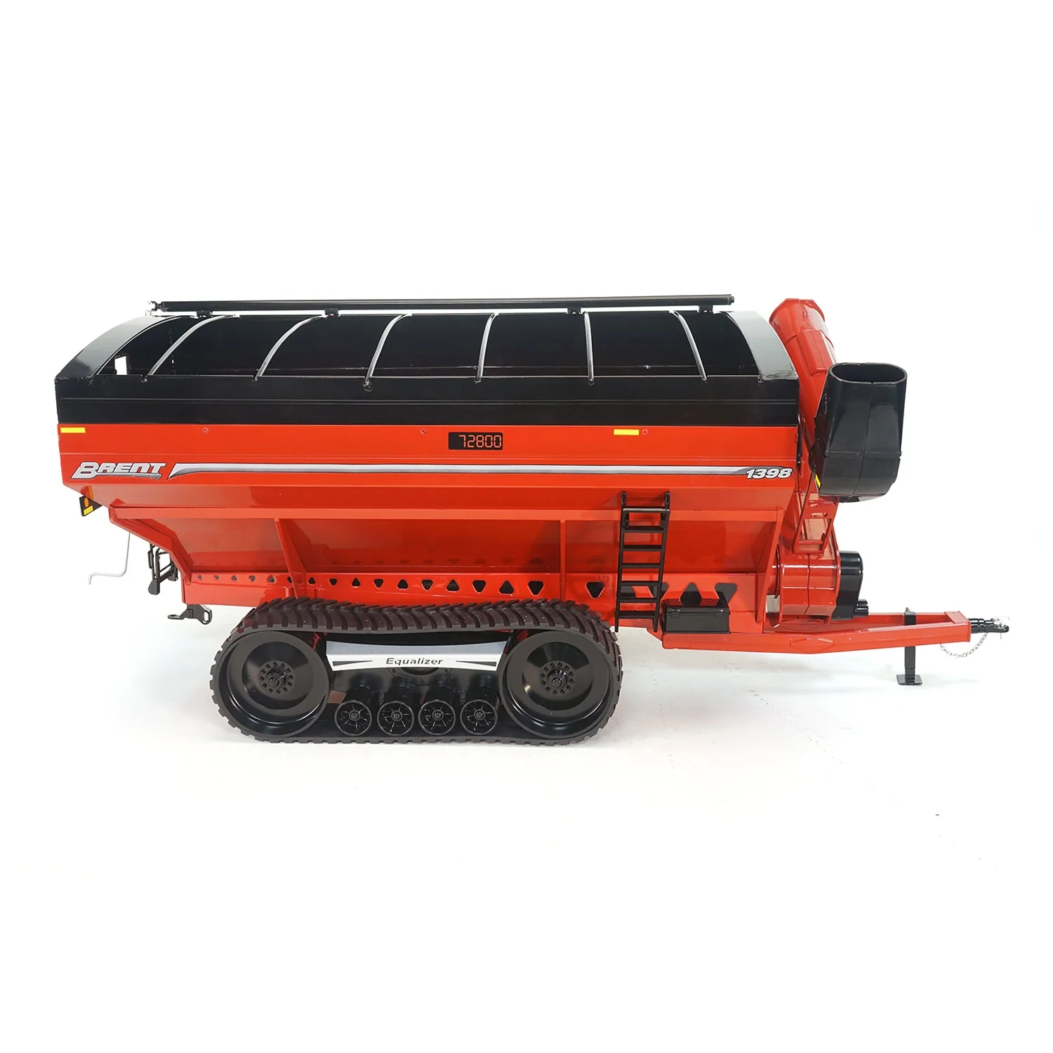 1/16 Brent 1398 Grain Cart with Equalizer Tracks Tires by SpecCast, Red - Image 4